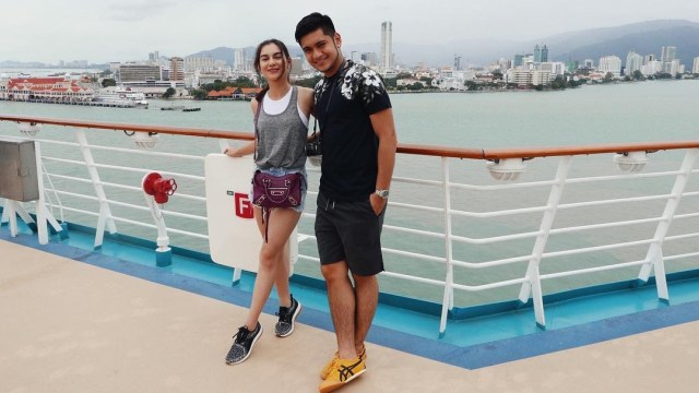Irish Bella dan Giornino Abraham (Foto: Instagram @_irishbella_)