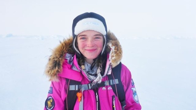 Jade Hameister, penakluk polar hat trick. (Foto: Instagram @jadehameister)
