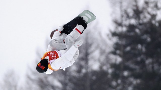 Gaya flip Shaun White. (Foto: Mike Blake/Reuters)