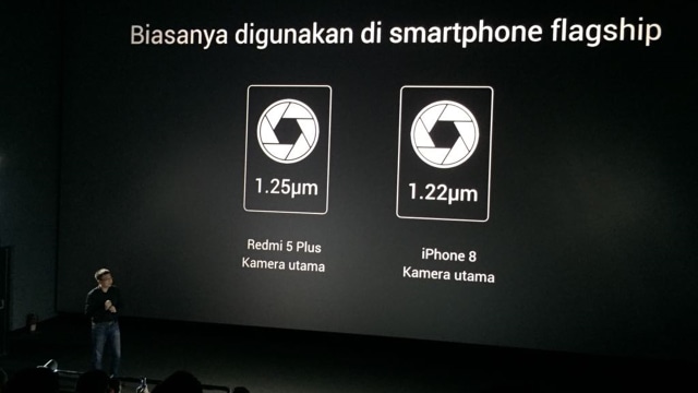 Kamera Xiaomi Redmi 5 dan iPhone 8. (Foto: Bianda Ludwianto/kumparan)