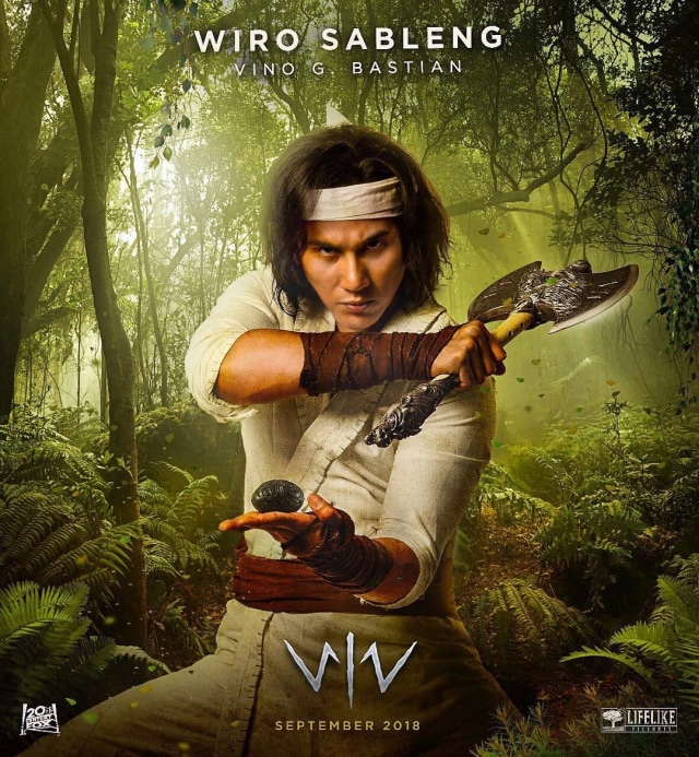 Vino G Bastian sebagai Wiro Sableng. (Foto: Instagram @wirosablengofficial )
