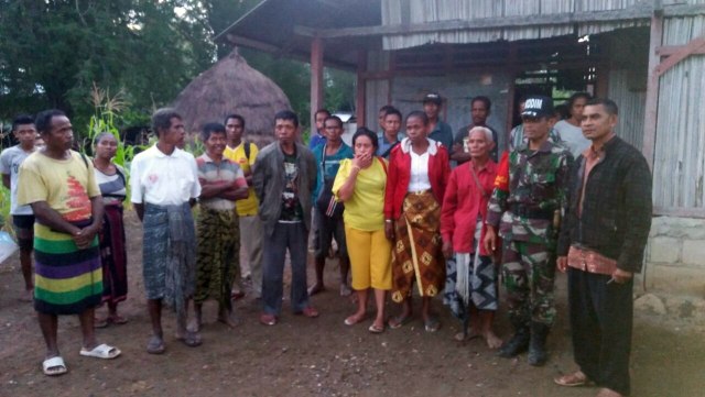 Suasana rumah duka Adelina. (Foto: Dok. Atoin Anas)