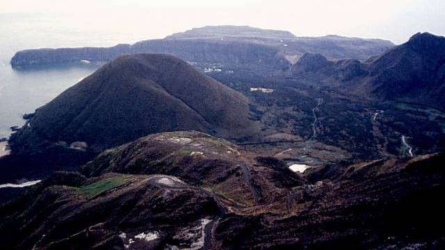 Gunung Kikai di Jepang (Foto: volcano.si.edu)
