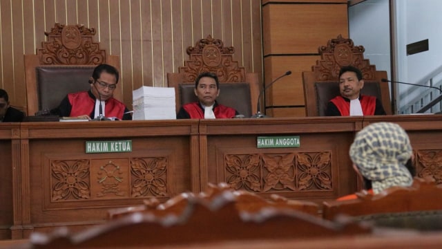 Pelaku terorisme Aman Abdurrahman. (Foto: Garin Gustavian Irawan/kumparan)