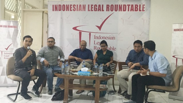 Diskusi ILR soal Hak Angket DPR Pasca Putusan MK. (Foto: Ricad Saka/kumparan)