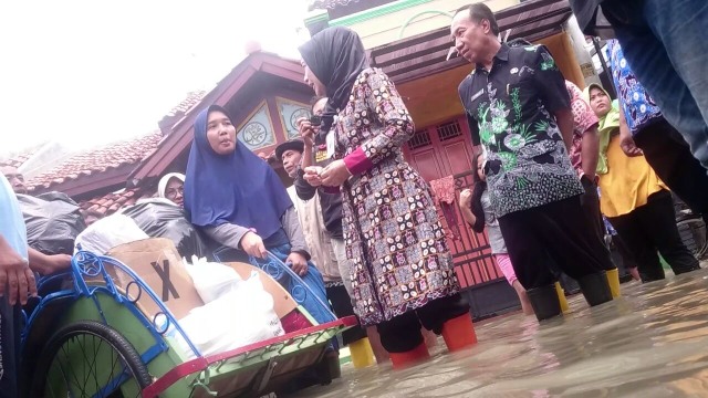 Sudah Lima Hari Ratusan Rumah di Brebes Terendam Banjir