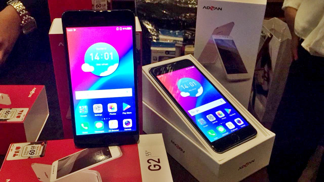 Ponsel Android Advan G2 Yang Mirip Iphone Siap Dijual Di Shopee Kumparan Com