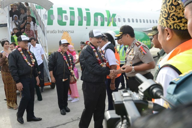 com-Citilink Terbang Jakarta-Banyuwangi (Foto: Pemkab Banyuwangi)
