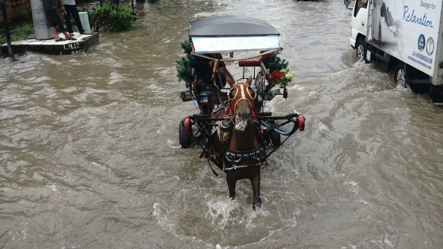Genangan Air Hujan di Kelapa Gading (Foto: Helmi Afandi/kumparan)