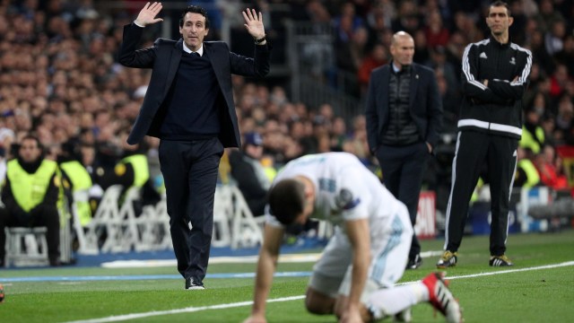 Emery percaya PSG bisa singkirkan Madrid. (Foto: REUTERS/Sergio Perez)