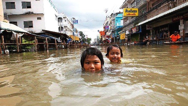 Banjir di Bangkok, Thailand pada tahun 2011 (Foto: dany13 via Flickr)