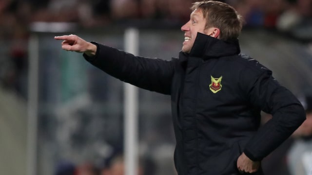 Graham Potter, pelatih Oestersunds FK. Foto: Reuters/Peter Cziborra