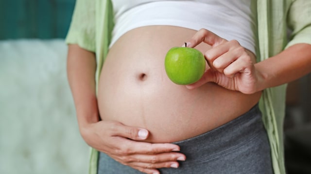 Apel hijau untuk ibu hamil. (Foto: Thinkstock)
