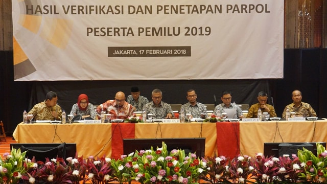 Rekapitulasi Nasional KPU di Jakarta. (Foto: Irfan Adi Saputra/kumparan)