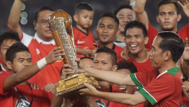 Final Piala Presiden 2018 Foto: Antara/Akbar Nugroho Gumay