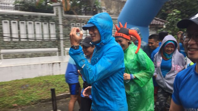 Sandiaga Uno Fun Run For Charity Jakarta Marathon (Foto: Mirsan Simamora/kumparan)