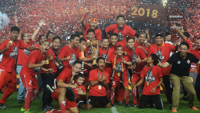 Persija di Final Piala Presiden (Foto: Antara/Akbar Nugroho Gumay)
