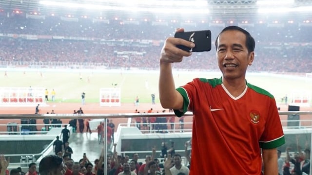 Presiden Jokowi di Piala Presiden 2018 (Foto: Dok. Biro Setpres)