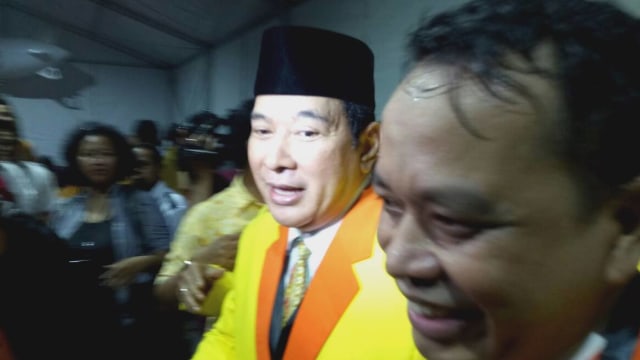 Tommy Soeharto, dari Partai Berkarya. (Foto: Kevin Kurnianto/kumparan)