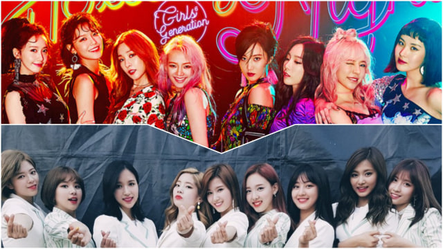 SNSD dan Twice. (Foto: SM Entertainment/JYP Entertainment)