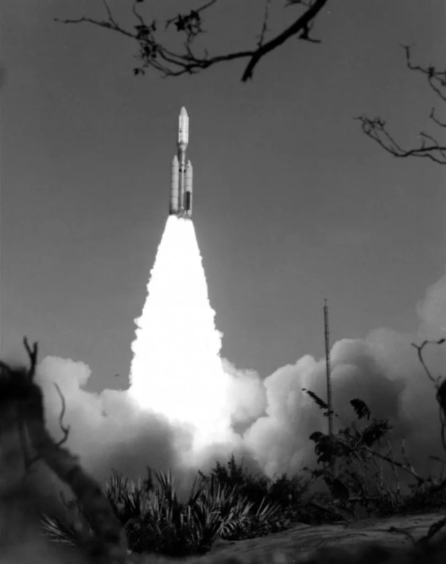 Roket Titan IIIE, misi Voyager 1 pada 1977. (Foto: NASA)