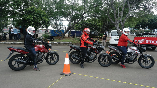Test ride all New Honda CB 150 Verza. Foto: Helmi Afandi Abdullah/kumparan