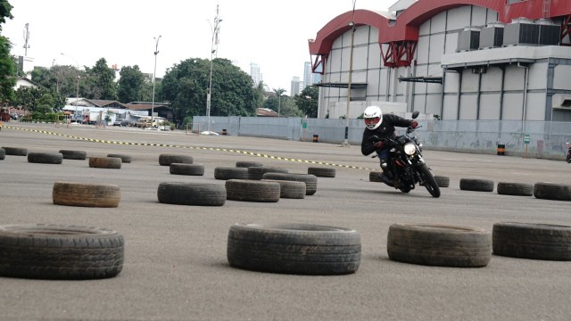 Test ride all New Honda CB 150 Verza. (Foto: Helmi Afandi Abdullah/kumparan)