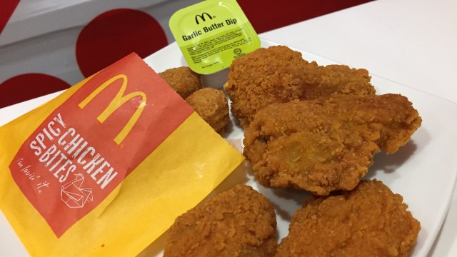 Paket 3 Crunchy Buffalo Wings. (Foto: dok. Press Release McDonald's Indonesia)
