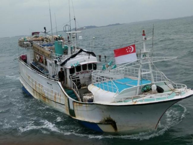 Kapal sabu 1,6 ton (Foto: Batamnews)