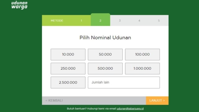 'Udunan' untuk Ridwan Kamil-Uu (Foto: Screenshoot)