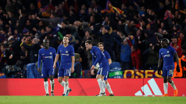Chelsea vs Barcelona (Foto: Andrew Boyers/Reuters)