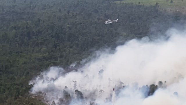 Siaga darurat kebakaran hutan dan lahan (Foto: Dok. BNPB)