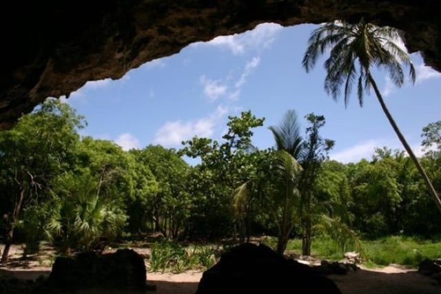 Preacher’s Cave di Pulau Bahama. (Foto: Jane Day/Research Atlantica)