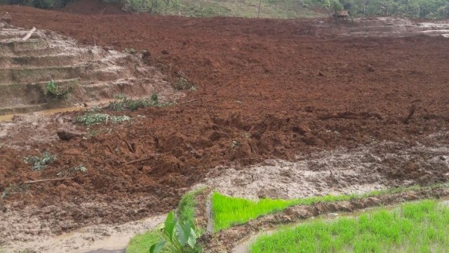 Longsor di Brebes. (Foto: Dok. BNPB)