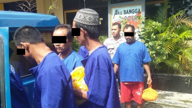 Polres Bojonegoro Titipkan 8 Orang Tahanan ke Lapas Bojonegoro (1)