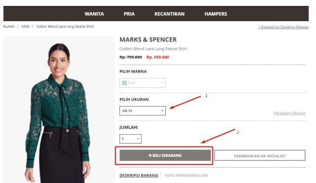 Langkah Mudah Belanja Produk Marks Spencer Di Mapemall Kumparan Com Langkah Mudah Belanja Produk Marks Spencer Di Mapemall Kumparan Com
