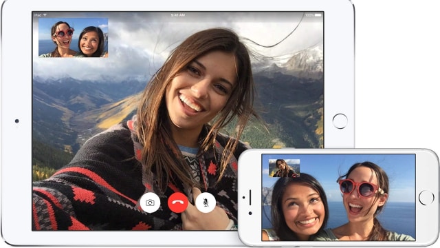 Aplikasi video call FaceTime. (Foto: Apple)