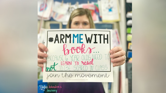 Gerakan #ArmMeWith. (Foto: Instagram @missjohnstonsjourney)