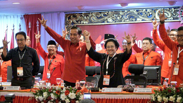 Jokowi resmi diusung PDIP jadi Capres 2019. (Foto: Instagram/@pdiperjuangan)