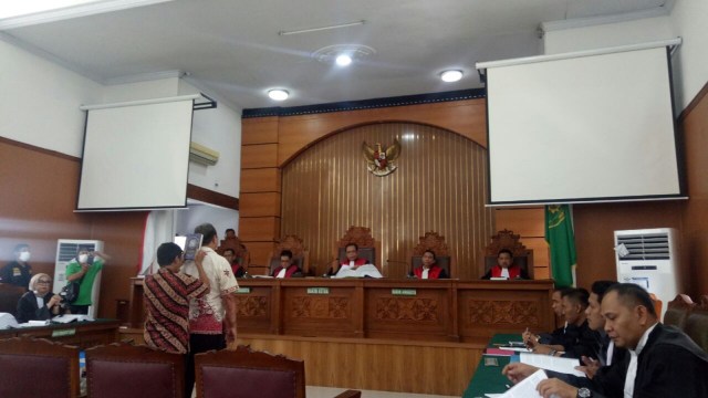 Pemeriksaan saksi kasus bom Thamrin. (Foto: Aria Pradana/kumparan)