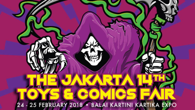 The Jakarta 14th Toys & Comics Fair (Foto: Dok. The Jakarta 14th Toys & Comics Fair)