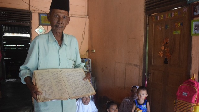 Teuku Ismail, Pembaca Nazam Aceh (Foto: Zuhri Noviandi/kumparan)