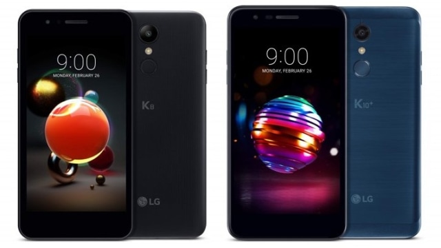 LG K8 dan LG K10. (Foto: @AndroidPolice via Twitter)