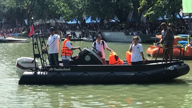 Kapal HDPE buatan Floaton Boat. (Foto: Floaton Boat)