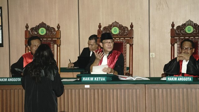 Pengacara Ahok, Fifi Letty di PN Jakut (Foto: Irfan Adi Saputra/kumparan)