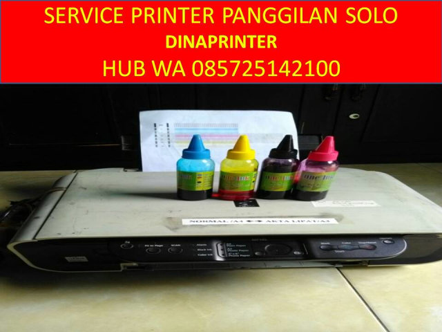 WA 085725142100, DINAPRINTER, Jasa Service Komputer Panggilan di Solo