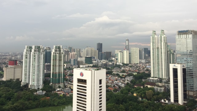 Gedung-gedung bertingkat di Jakarta (Foto: Ema Fitriyani/kumparan)