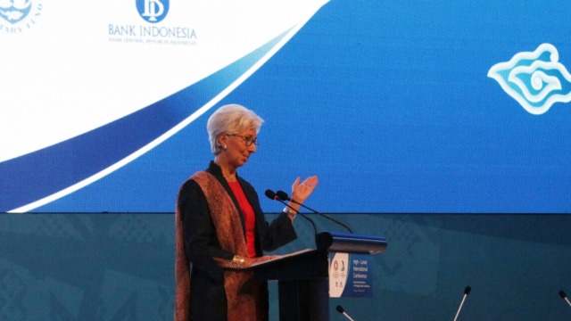 Christine Lagarde, Managing Director IMF (Foto: Puti Cinintya Arie Safitri/kumparan)