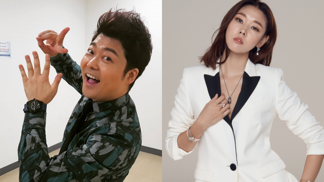 Jun Hyun-moo dan Model Han Hye-jin (Foto: Instagram @junhyunmoo dan @modelhanhyejin )