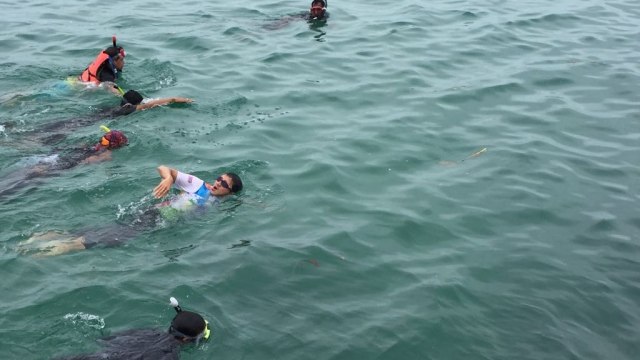 Sandiaga Uno di Pulau Tidung (Foto: Moh. Fajri/kumparan)